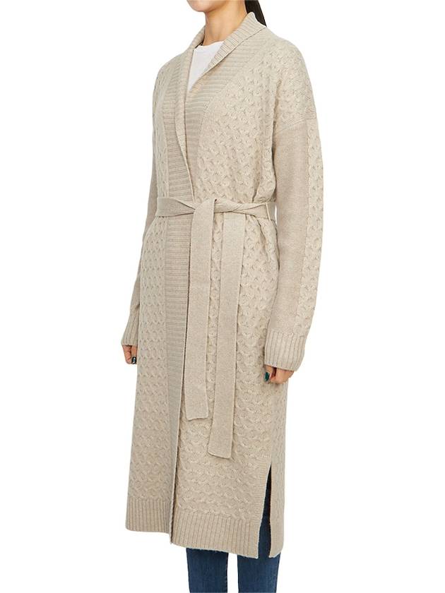 Orel Wool Cardigan Beige - MAX MARA - BALAAN 3