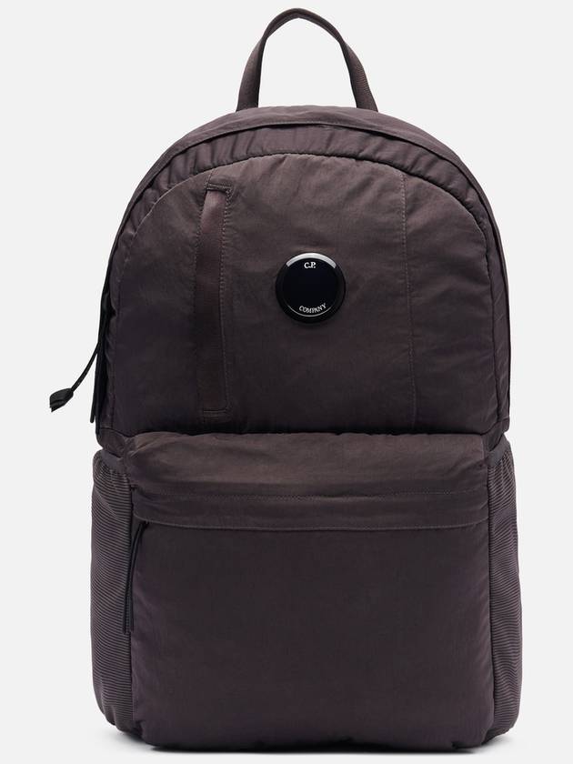 Lens Detail Nylon B Backpack Dark Purple - CP COMPANY - BALAAN 2