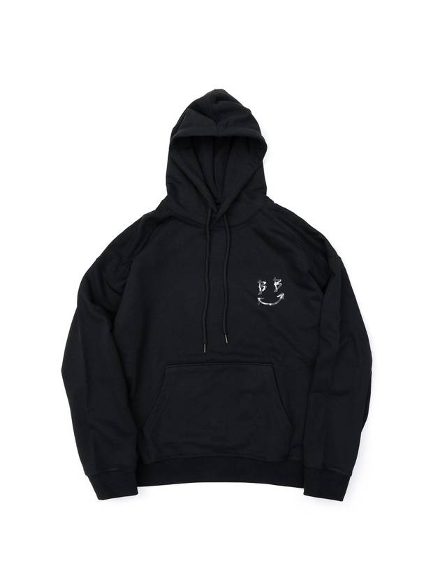 BBD Leopard Classic Smile Logo Hoodie Black - BLACKBLOND - BALAAN 1