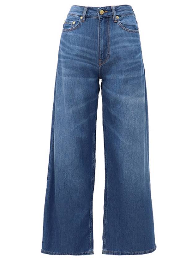 straight denim pants - GANNI - BALAAN 1