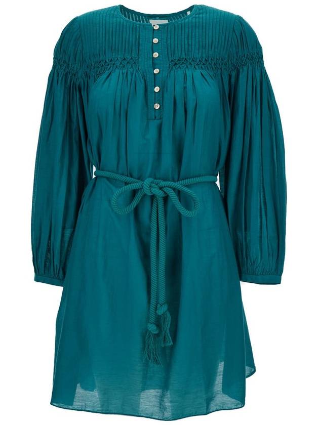 Short Dress RO0392FAB1J17E60ED Green - ISABEL MARANT ETOILE - BALAAN 2