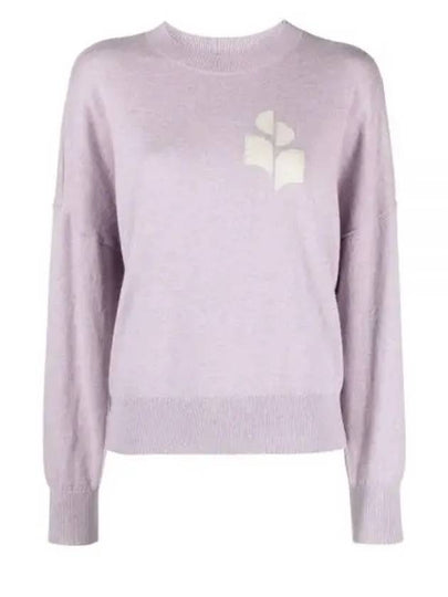 Marisans Logo Knit Top Light Purple - ISABEL MARANT - BALAAN 2