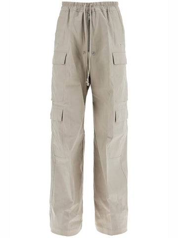 heavy poplin cargo pants with belas - RICK OWENS - BALAAN 1