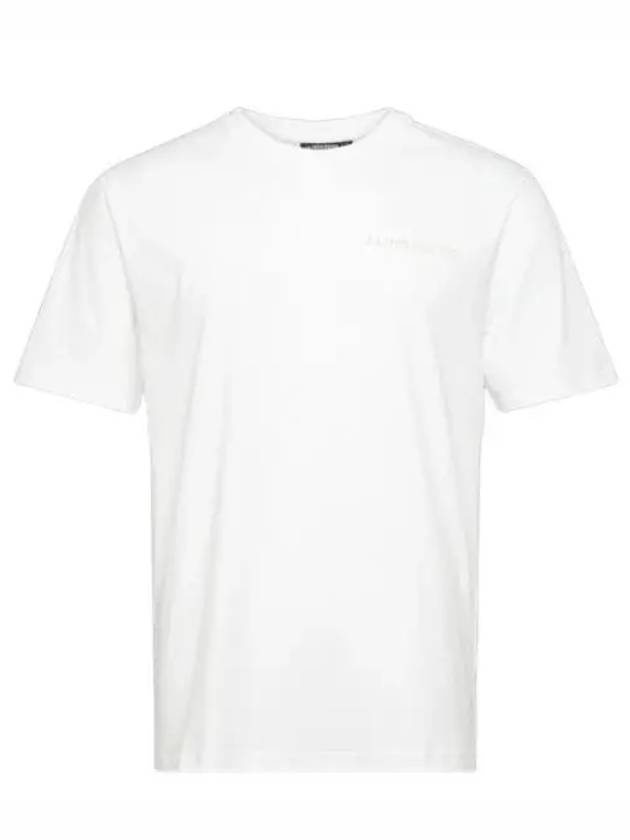 Dale Seasonal Print Short Sleeve T-Shirt White - J.LINDEBERG - BALAAN 2