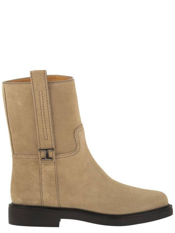 Suede ankle boot - TOD'S - BALAAN 1