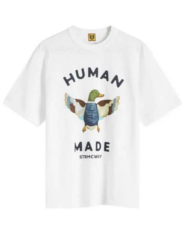 Graphic Short Sleeve T-Shirt White - HUMAN MADE - BALAAN 2