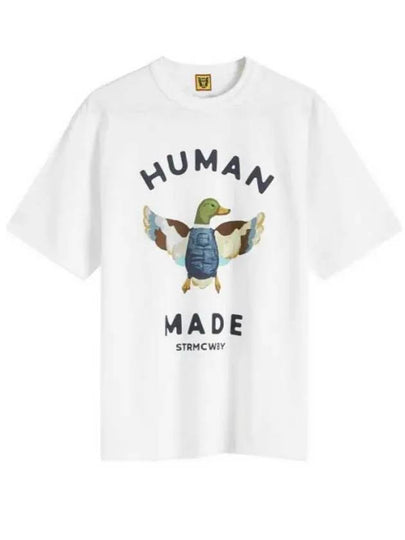 Graphic Short Sleeve T-Shirt White - HUMAN MADE - BALAAN 2