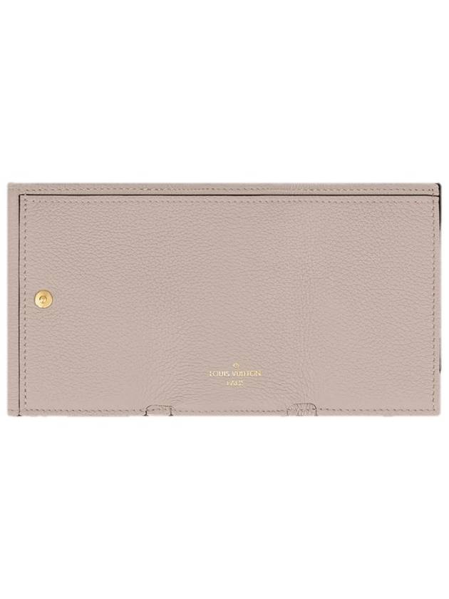 Lock Mini Half Wallet Grey - LOUIS VUITTON - BALAAN 5