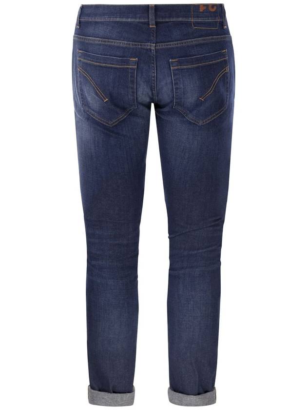 Denim Straight Pants UP232 DS0145U FO4 800 DENIM - DONDUP - BALAAN 3