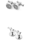 Round Wave Cufflinks White - MONTBLANC - BALAAN 4