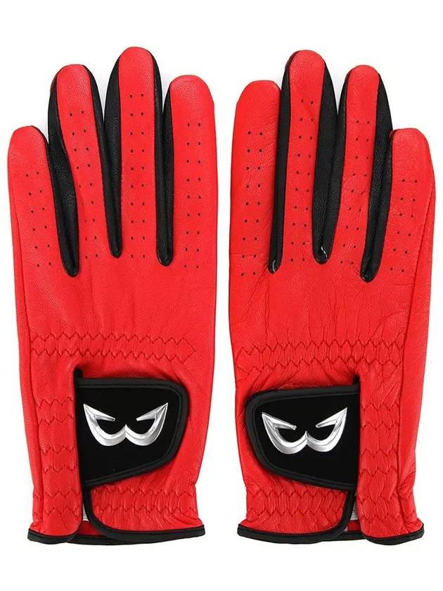 Golf Wear Premium Sheepskin Golf Gloves WB21SUWG01RD Red - WHITEBALL - BALAAN 6