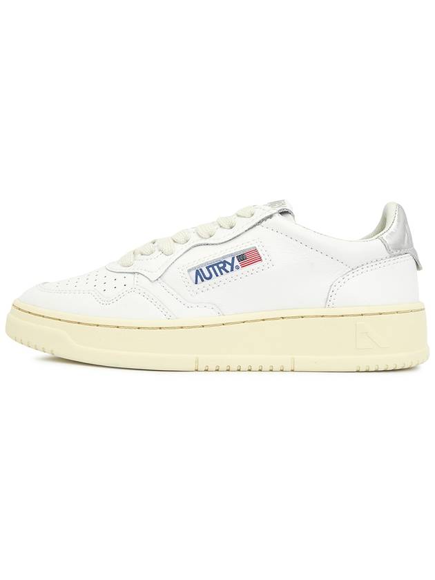 Medalist Silver Tab Low Top Sneakers White - AUTRY - BALAAN 5