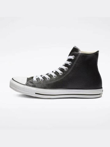 Shoes Sneakers Running Comfortable Chuck Taylor All Star Classic Leather Black High - CONVERSE - BALAAN 1