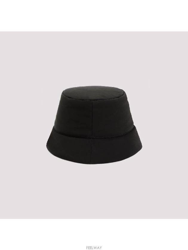 Puffer Nylon Bucket Hat Black - LOEWE - BALAAN 4