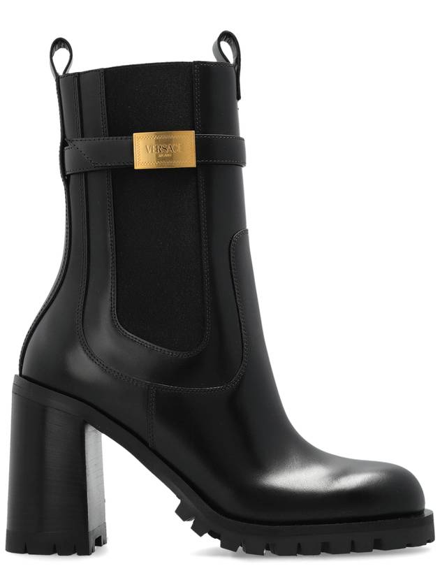 Versace Heeled Ankle Boots, Women's, Black - VERSACE - BALAAN 1