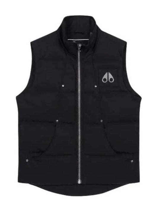 Logo Montreal Padded Vest Black - MOOSE KNUCKLES - BALAAN 2