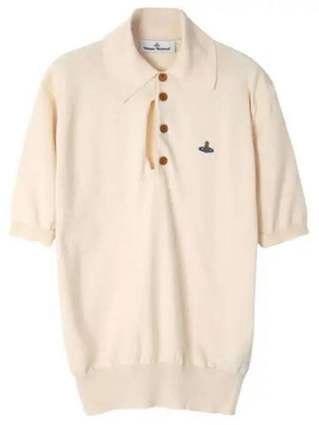 Ribbed Polo Men s Collar - VIVIENNE WESTWOOD - BALAAN 1