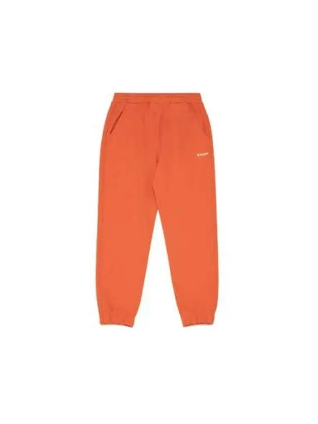 KODAK Apparel Small Logo Winter Brushed Jogger Pants ORANGE - KODO - BALAAN 1