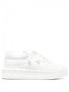 One-Stud XL Nappa Leather Low-Top Sneakers White - VALENTINO - BALAAN 2