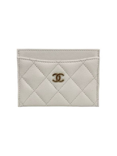 Classic Caviar Gold Card Holder AP0213 Y33352 - CHANEL - BALAAN 2