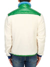 Grenoble Padded Fleece Zip-Up Jacket Ivory - MONCLER - BALAAN 6