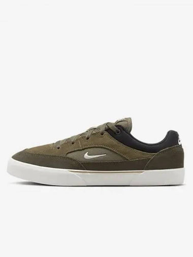 SB Mahler Men s Sneakers Medium Olive Cargo Khaki Black FV6064 200 717379 - NIKE - BALAAN 1