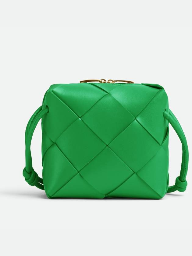 Cassette Intrecciato Mini Shoulder Bag Green - BOTTEGA VENETA - BALAAN 2