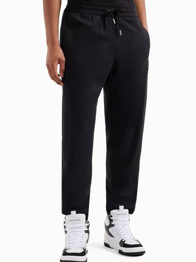 Armani Exchange Trousers Black - ARMANI EXCHANGE - BALAAN 2