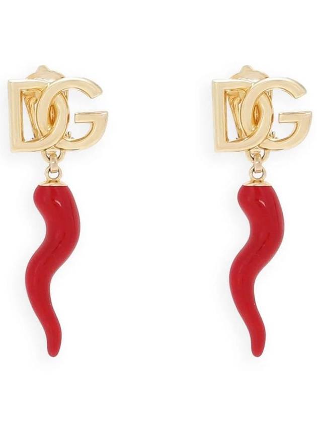 Dolce & Gabbana Dg Clip Earrings - DOLCE&GABBANA - BALAAN 1