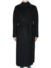 Women s AMORE Wool Coat Black 2429016153600 006 - MAX MARA - BALAAN 2