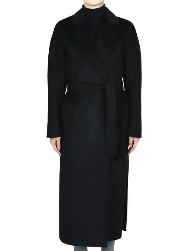 Women s AMORE Wool Coat Black 2429016153600 006 - MAX MARA - BALAAN 2