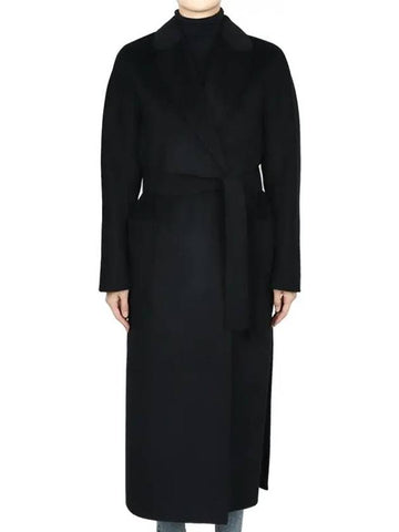 Women s AMORE Wool Coat Black 2429016153600 006 - MAX MARA - BALAAN 1