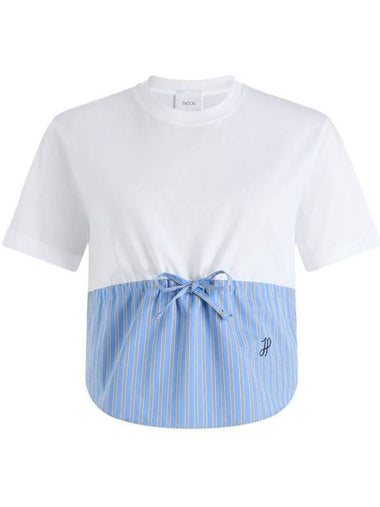 Patou Drawsgtring Waist Panelled T-Shirt Clothing - PATOU - BALAAN 1