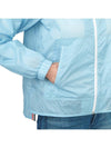 4 Bar Ripstop Polyamide Windbreaker Light Blue - THOM BROWNE - BALAAN 10