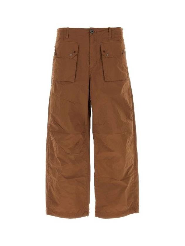 Nylon Cargo Straight Pants Brown - TEN C - BALAAN 2