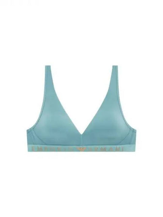 UNDERWEAR Women's Thin Logo Band Bralette Bra Mint 270341 - EMPORIO ARMANI - BALAAN 1