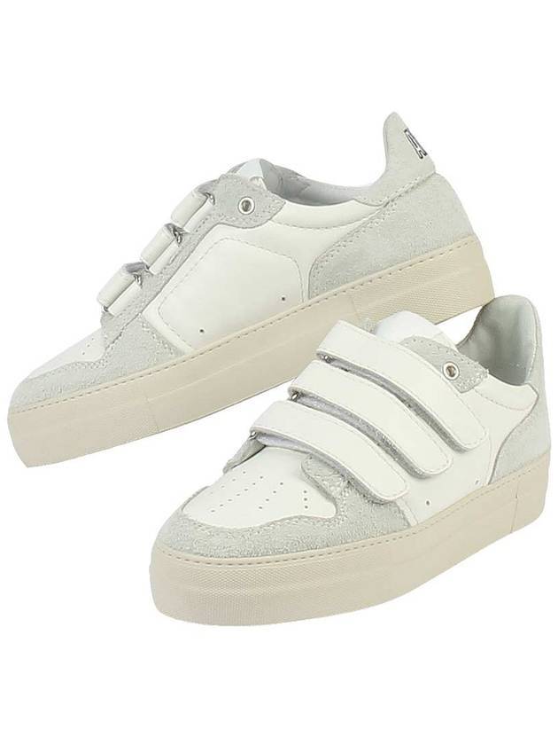 Basket Low Top Sneakers White - AMI - BALAAN.