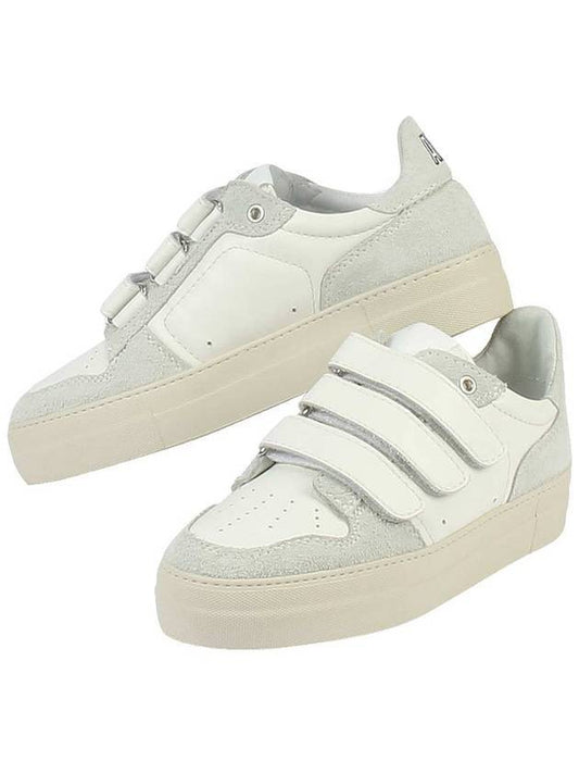 Basket Low Top Sneakers White - AMI - BALAAN 1