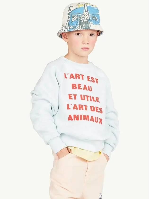 Kids Animo Shark Sweatshirt F24023 086FR - THE ANIMALS OBSERVATORY - BALAAN 1