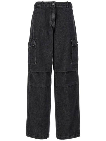 Coperni 'Denim Wide Leg Cargo' Jeans - COPERNI - BALAAN 1