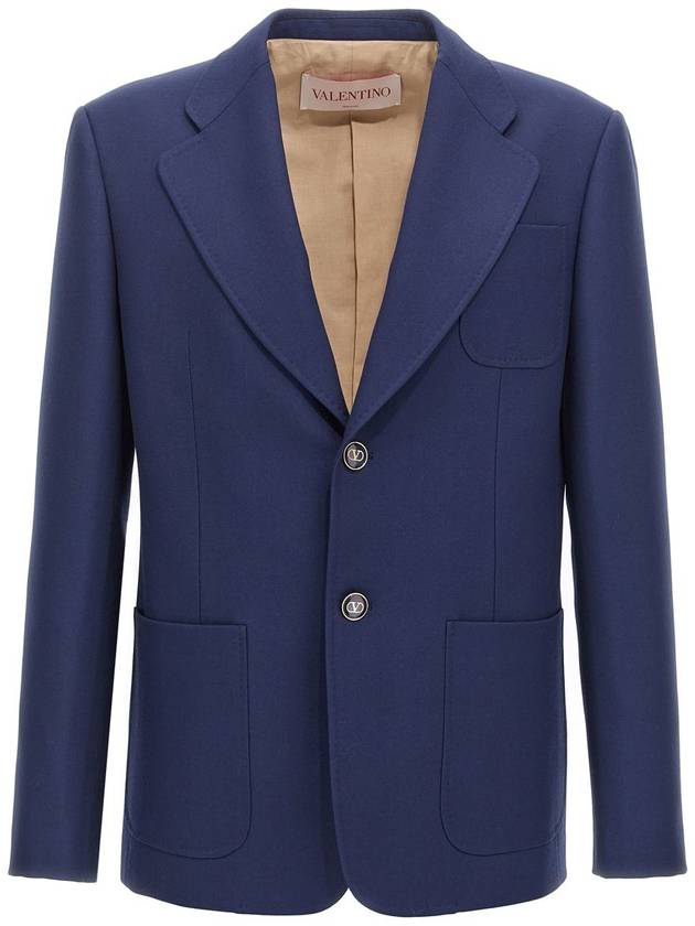 Valentino Garavani Valentino Garavani Single-Breasted Blazer - VALENTINO - BALAAN 1