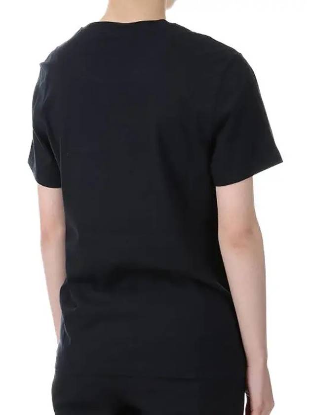 Baby Fox Patch Regular Short Sleeve T-Shirt Black - MAISON KITSUNE - BALAAN 3