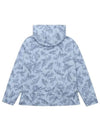 Women s Print Hooded Jumper 1134LZGP SKY BLUE - BLACK&WHITE - BALAAN 3