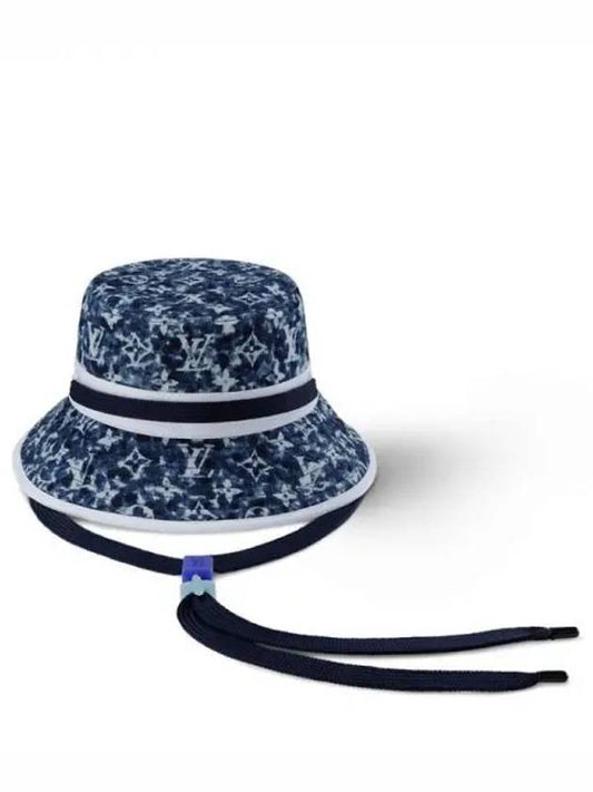 Men's LV Play Monogram Pointillism Bucket Hat M7144M - LOUIS VUITTON - BALAAN 2