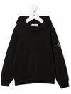 Logo Patch Wappen Hood Black - STONE ISLAND - BALAAN 3