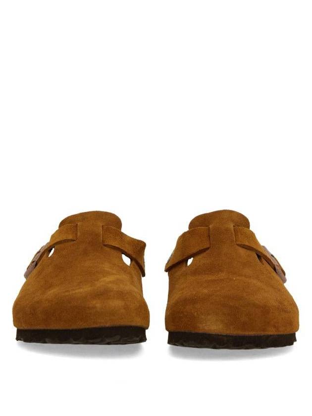 Boston Suede Mule Brown - BIRKENSTOCK - BALAAN 6