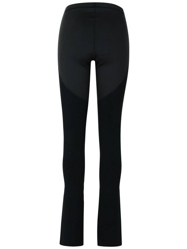 Adidas By Stella McCartney 'Yoga' Black Polyester Blend Leggings - ADIDAS - BALAAN 3