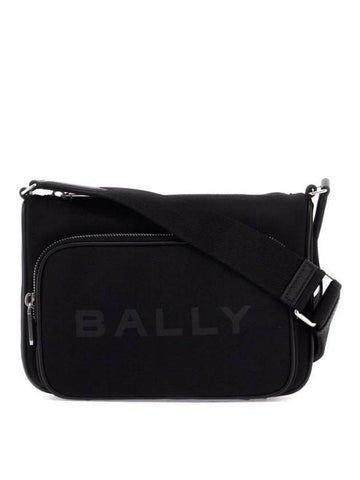 Logo Strap Cross Bag Black - BALLY - BALAAN 1