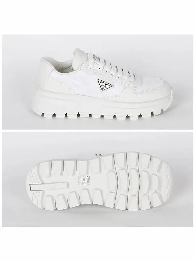 Prax 01 Low Top Sneakers White - PRADA - BALAAN 4