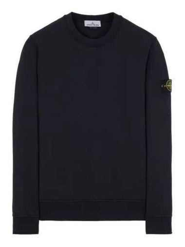 Stone Island Long Sleeve T Shirt 101563051 A0020 Blue - STONE ISLAND - BALAAN 1